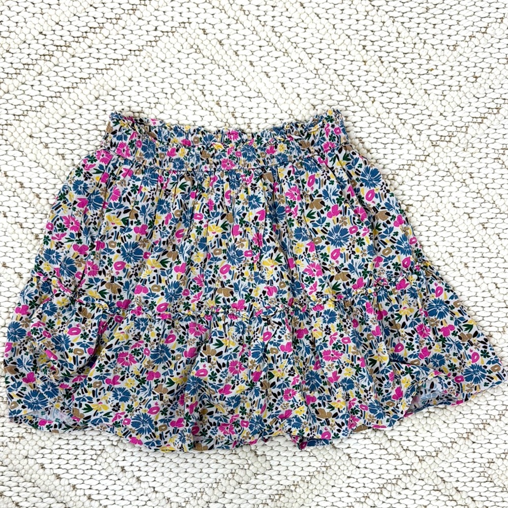 GAP KIDS Pink and Blue Mini Skater Skirt